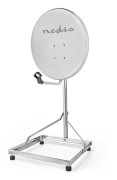Nedis SDBS100ME, Silver, Stål, 90 cm, 2 styck, 70 cm, 15 cm