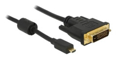 DeLOCK HDMI cable Micro-D male > DVI 24+1 male 1 m