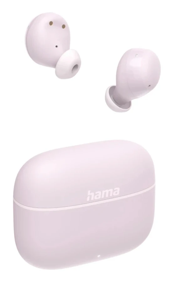 Hama Freedom Buddy II, True Wireless Stereo (TWS), Samtal/musik, 20 - 20000 hz, Headset, Rosa