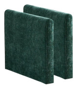 Cloud Soffa Armstöd Endast, Modern Sektionell Soffa för Vardagsrum, Sovrum och Lägenhet, Bekväm Dubbel Lager Sittdyna, Andningsbar Chenilletyg, Grön