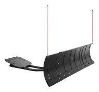Snöplog - ATV/UTV plogblad - Justerbar bredd 109–183 cm - Universalfäste - Kraftigt stålblad - Gummiflikar - Snabbt avtagbar
