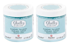 Kalkfärg Chalky Finish 236 ml - blågrå Blå