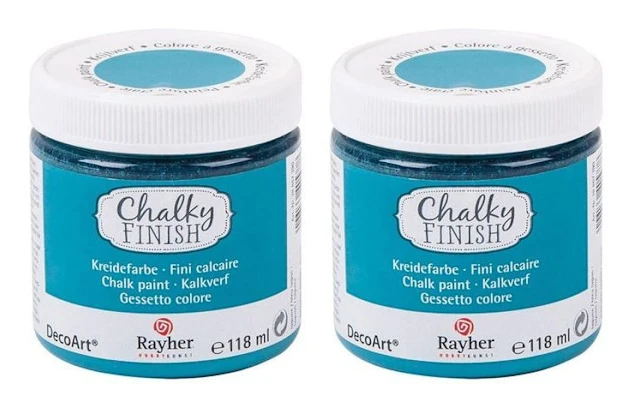 Kritfärg Chalky Finish 236 ml - havsblå Blå