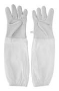 Biodlingshandskar med långa skyddsärmar Elastiska manschetter Biodlare Biodlingstillbehör XL