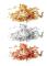 Guld/ Silver/ Koppar flakes