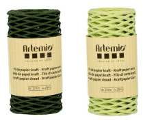 2 spolar krafttråd flaska grön/grön anise 2mm x 25 m