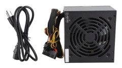 PC-nätaggregat 350W Stationär Dator Delar Tillbehör Fläkt Justerbar