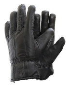 Mjuka fårskinn handskar i äkta läder för män L/XL Svart Black L/XL SQBB