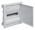 Hager Polo VOLTA 1x12 modular distribution board, flush-mounted, IP30 - VU12NE