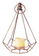 Edge lykta 24cm, koppar