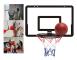 Mini Basketkorg Set för Inomhusbruk, Hängande Modell, Portabel Mini Basketkorg för Dörr, Punch-Free
