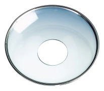 Ljusmanschett Klar Silverkant 80mm, 6-pack - Nybro