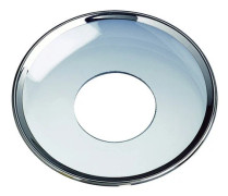 Ljusmanschett klar Silverkant 55mm, 6-pack - Nybro