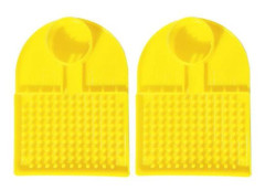 2 st Bi Vattenstation Bifoder Kompatibel med Vanlig Vattenflaska Vattendispenser för Bikupor Inuti Utomhus Biodlingsmaterial 2pcs gul