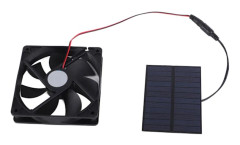 Solpanel Fläkt Professionell Solcellsdriven Utsugsfläkt Kit f