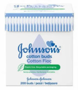 Johnson's Baby bomullspinnar 200 öronbomullspinnar