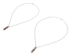 Aromaterapi Halsband Rostfritt Stål Stresslindring Eterisk Oljediffuser Halsband för Män Kvinnor