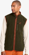 Canyon Full-zip Pile Fleece Vest Herr Forest Night/Rusty Orange, Storlek:XS