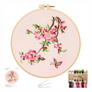 Broderikit för vuxna för hantverk och broderikit för nybörjare.