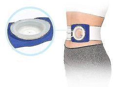 Stomibälte för kolostomi ileostomi stomivård, elastiskt bråckbälte för midja buk, bråckstöd