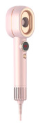 1400W Höghastighets Hårtork med LCD-Display & Enkelt Munstycke - EU-Kontakt Pink Pink