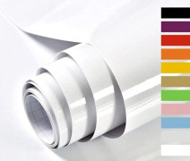 Vitt Glitter Möbelklisterpapper 60cmX5m Köksluckor Kontorsmöbler Dekoration Vinyl Möbelfilm