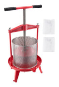 Manuell Vinpress - DUOKU - 14L - Rostfritt Stål - Vertikal - Ciderberedning