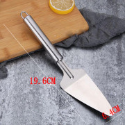 Förtjockat Rostfritt Stål Taggtandad Kant Tårtspade Blad Skärare Paj Pizza Spade Tårtspatel Skrapa Metall Bakverktyg Kök