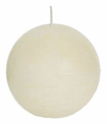 Ljus (förutom födelsedag) Spaas - 0633225.037 - 6 ljus Oparfymerade bollljus Ivory D x H 80 mm