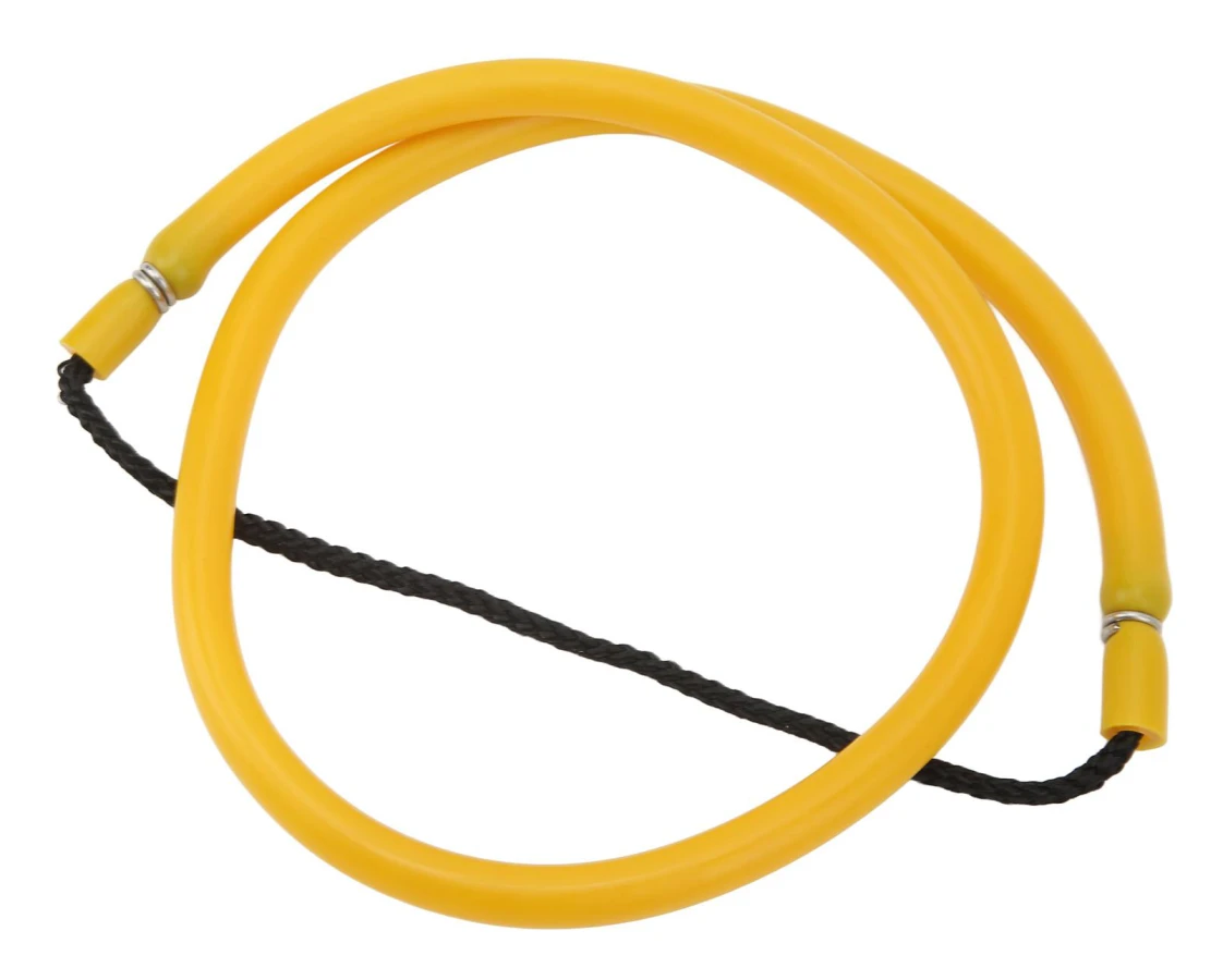 Skjutspjutslunga 5x10mm Latexband God Elasticitet Tillbehör för Fiske Gul