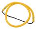Skjutspjutslunga 5x10mm Latexband God Elasticitet Tillbehör för Fiske Gul