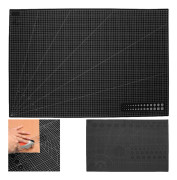 Self-Healing Cutting Mat A1 Double-Sided – 60 x 90 cm Black