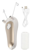 Electric Threading Epilator Physical Threader Hårborttagningsmedel för Face Arm Ben UseGold