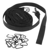 Utomhus Camping Lanyard Rep Campingplats Förvaringsrem för Klädlina Hängare Med Krokar
