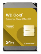 WD Gold - Hårddisk - Enterprise - 24 TB - inbyggd - 3.5" - SATA 6Gb/s - 7200 rpm - buffert: 512 MB