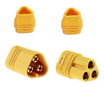 5 par högkvalitativa MT30-kontakter, 2,0 mm ESC-anslutningskontakt, han-hona, RC Lipo-modell - Tillbehör till Fjärrstyrda Leksaker