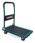 VONROC Plattformsvagn – hopfällbar | Max. vikt 150KG