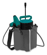 VONROC Batteridriven Tryckspruta 5L för Ogräsbekämpning och Växtvård – USB-laddning, Justerbart Munstycke