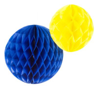 Honeycombs Blå/Gul - 3-pack