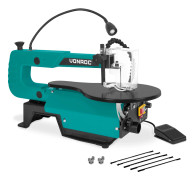 VONROC Figursåg 120W | Inkl. 6 sågblad
