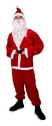 Premium Jultomtedräkt Röd 190 cm