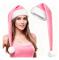 Julhatt, Unisex Plysch Julhatt (rosa)