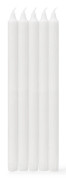 Kronljus Stearin 35cm 10-p Vit