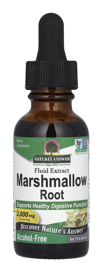 Nature's Answer, Läkemalva Rotextrakt, Alkoholfri, 2 000 mg, 30 ml(1 fl oz)