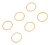 6 st Mässingsbricka Skjuvringar Reparationssats Set 1722507958741111 för VST VSTA EVR SBK SBKA