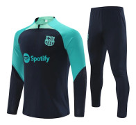 Barcelona Royal M Arsenal Långärmad Halv Dragkedja Träningsdräkt Vuxen Fotbollslag Uniform Kompatibel med Sapphire-3 sapphire-3