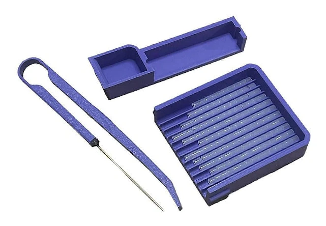 Pärlplatta Enkel Nål Pincett & Justeringsbricka Set, 5mm Pärlplatta Kit, Pärlplatta Verktyg för Hantverkssmycken[CP]