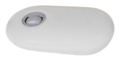 Skyddande silikonfodral för Logitech Pebble-mus, vit