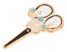 4,7x2,4cm Nålmagnet Magnetisk Nåldyna Saxform Magnetisk Nålhållare för DIY Sömnad Broderi Nålmagnet