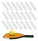 (Silver) Pickleball blytejp 20-pack, Pickleball-tillbehör